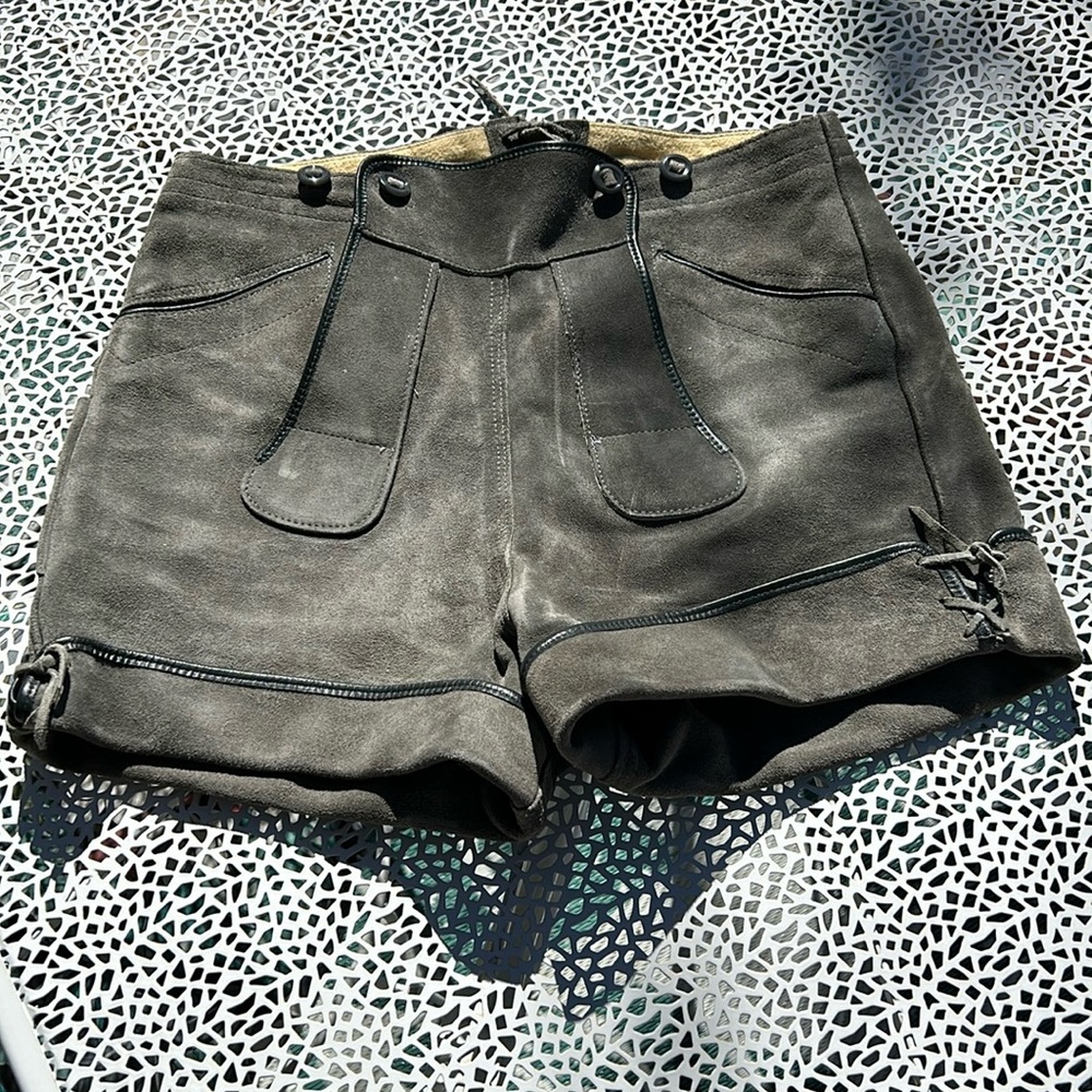 German Leather Lederhosen - Halloween